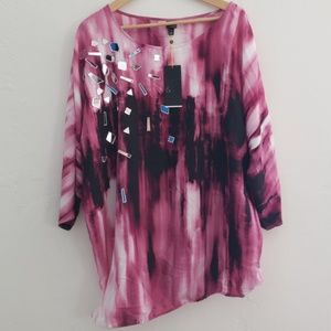 6TH&LN Women's career formal top